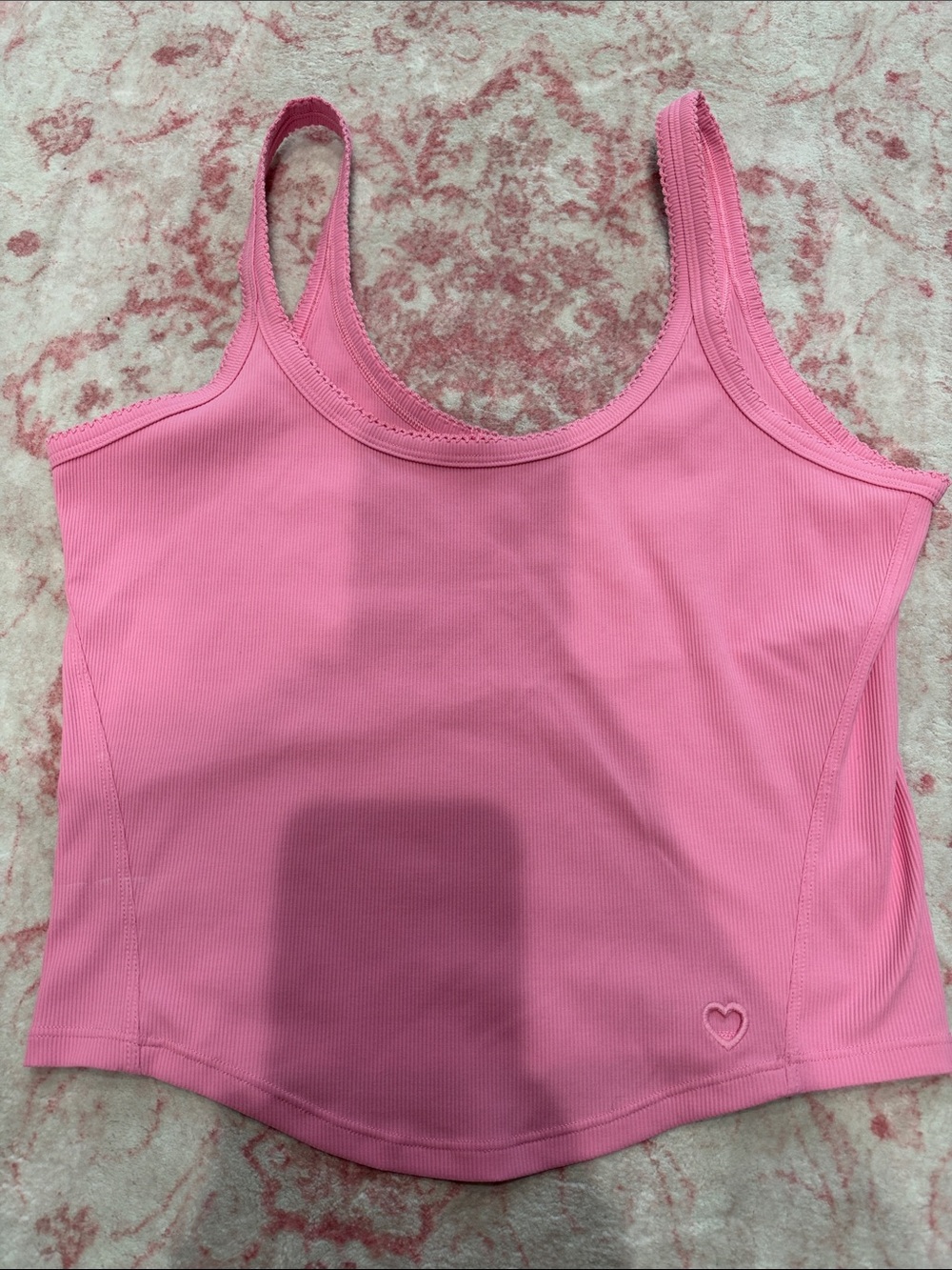 lululemon athletica NULU RIBBED HEART XOXO TANK 💕